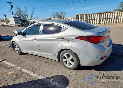 2015 Hyundai Elantra Se z USA, uszkodzony, nr VIN 5NPDH4AE1FH650141